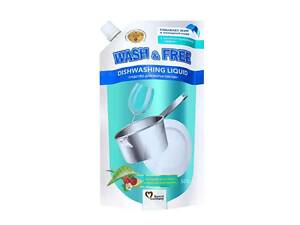 Средство для мытья посуды экстракт алоэ вера и лесной клубники 500мл (DOYPACK) ТМ WAS