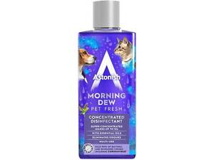 Средство для Дезинфекции 300мл (без хлора) Утреннее Свежесть (нейтрализует запах животных) ТМ ASTONISH