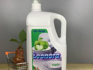 Засіб для миття посуду Leonora Яблуко - 5 л.