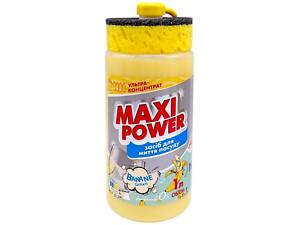 Засіб для миття посуду &quot;MAXI POWER&quot; 1л Банан