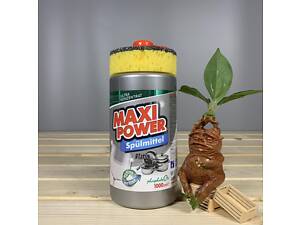 Засіб для ручного миття посуду Maxi Power Платинум 1 л.