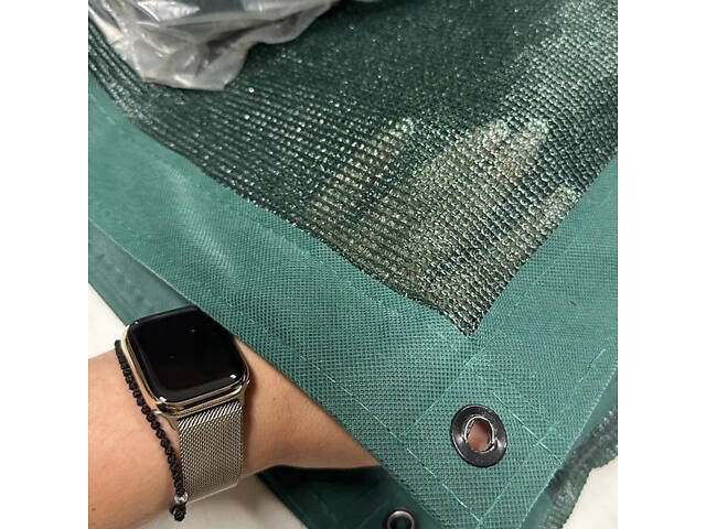 Затеняющая сетка с люверсами АгроКремінь 5х6 м затенение 95% - Фото 3