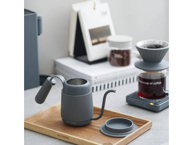 Заварник Buydeem для кави 350 мл Ink Grey (CD2006-IG) - Фото 10