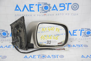 Зеркало боковое правое Lexus RX330 RX350 RX400h 04-09 11 пинов, бежевое на запчасти