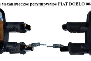 Зеркало левое механическое регулируемое FIAT DOBLO 00-09 (ФИАТ ДОБЛО) (735394524)