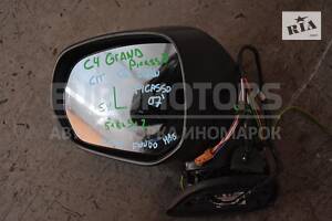 Зеркало левое электр 16 пинов (5+6+3+2) Citroen C4 Grand Picasso 2006-2013 92270