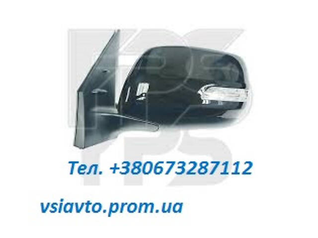 Дзеркало ліве у зборі TOYOTA LAND CRUISER 07-15 (J200)