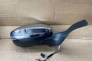 Зеркало peugeot 208 2008 праве 11 pin 6+ 5 хром