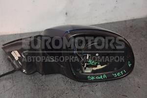 Зеркало правое электр 7 пинов Skoda Yeti 2009 92204