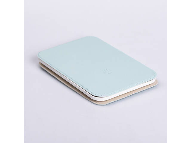 Дзеркало з лед підсвічуванням настільне складне 19.5х13.5 см косметичне для макіяжу Зелене - Фото 4