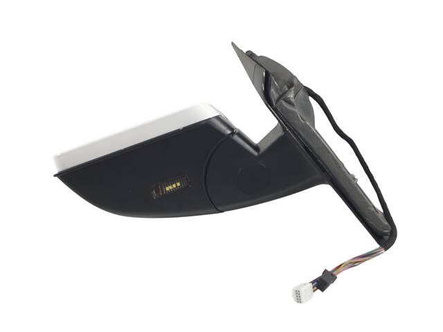 Зеркало в сборе LH (белое) на Mercedes-Benz ML-Class W166 2011-2015 года - Фото 4