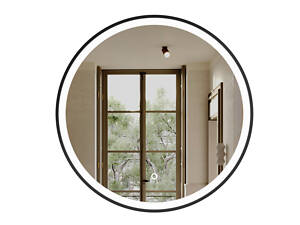 Зеркало в ванную Avko ZL01 с подсведкой круглое 600х600х35 мм