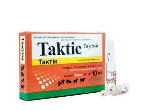 Тактик/Амитраз/Бипин (амитраз-12,5%) - (ампула 1,0 мл.-20 доз) (Intervet, Голландия) от варроатоза пчел