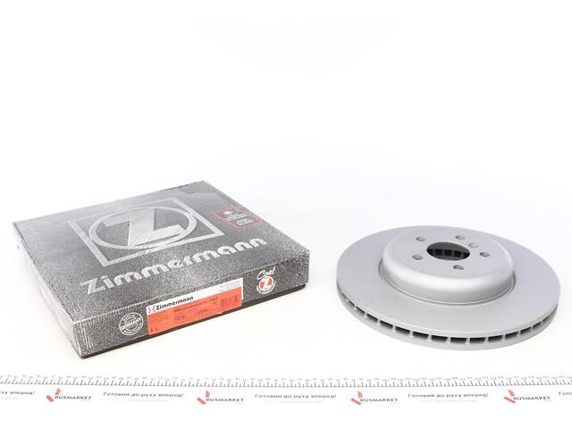 ZIMMERMANN 150.2956.20 Диск тормозной (передний) BMW 5 (G30) 530/540i 16-(348х30) (с покрытием) (вент.)