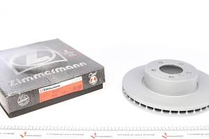 ZIMMERMANN 150.3407.20 Диск тормозной (передний) BMW 7 (E65/66/67) 3.0-4.0i 01-09 (324x30) (с покрытием) (вент.)