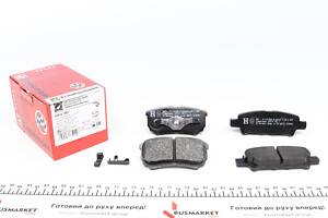 ZIMMERMANN 24014.155.1 Колодки тормозные (задние) Mitsubishi Outlander/Lancer 1.3-2.4 03- (Akebono)