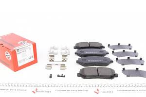 ZIMMERMANN 25564.160.2 Колодки тормозные (передние) Mazda CX-5 11- (Akebono) (с аксессуарами