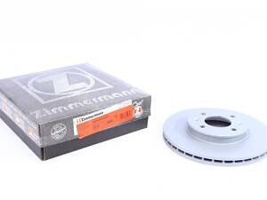 ZIMMERMANN 320.3809.20 Тормозной диск (передний) Kia Rio III/Hyundai Accent 11- (256x22) (с покрытием)(вентилируемый)