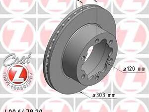 Zimmermann 400647820. Диск тормозной