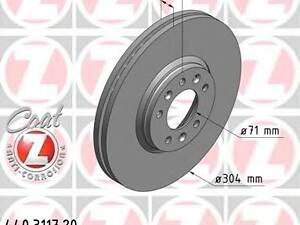 Zimmermann 440311720. Гальмівний диск