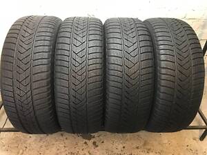 Зимние шины б/у 245/50 R19 Pirelli Winter SottoZero 3 Run Flat