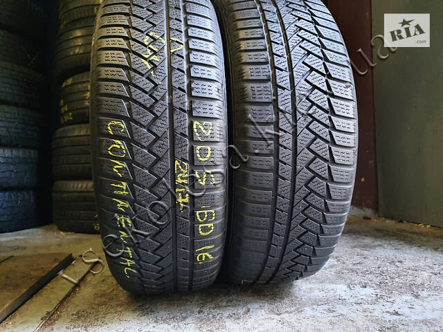 Зимние шины бу 205/60 R16 Continental