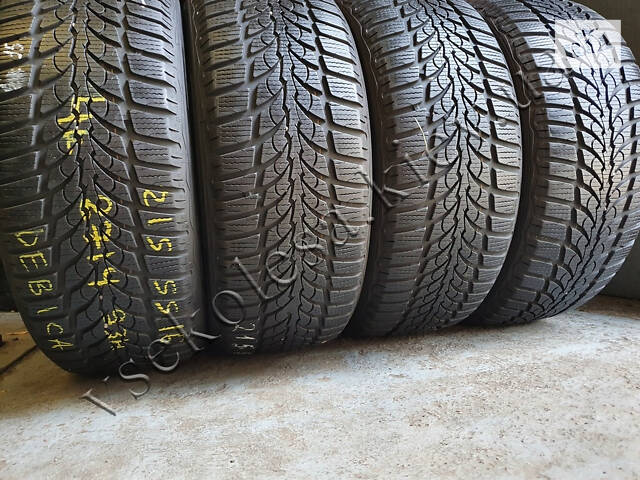 Зимние шины бу 215/55 R16 Debica