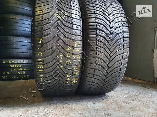 Зимние шины бу 215/55 R16 Michelin