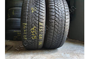 Зимние шины бу 215/60 R16 Dunlop