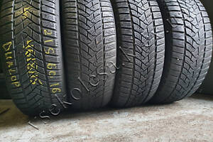 Зимние шины бу 215/60 R16 Dunlop