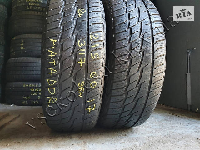 Зимние шины бу 215/60 R17 Matador