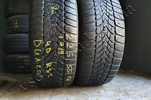 Зимние шины бу 225/55 R17 Dunlop