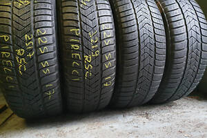 Зимние шины бу 225/55 R17 Pirelli