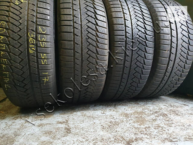 Зимние шины бу 235/55 R17 Continental