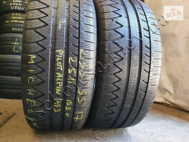 Зимние шины бу 235/55 R17 Michelin