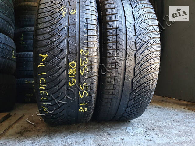 Зимние шины бу 235/55 R18 Michelin