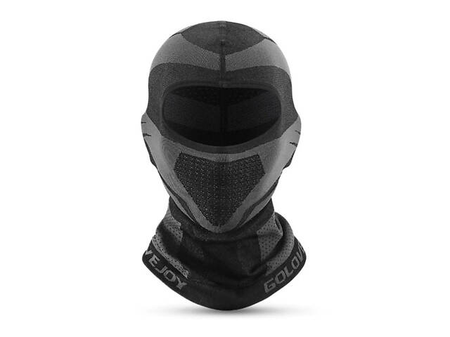 Зимняя маска подшлемник балаклава Primo Golovejoy Winter с флисом - Black - Фото 3