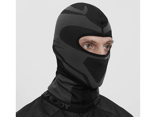 Зимняя маска подшлемник балаклава Primo Golovejoy Winter с флисом - Black - Фото 4