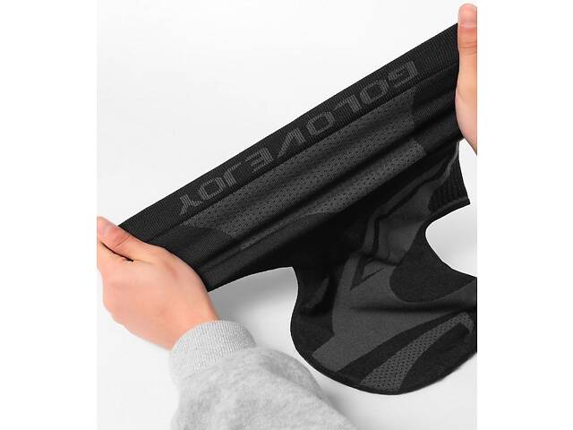 Зимняя маска подшлемник балаклава Primo Golovejoy Winter с флисом - Black - Фото 8