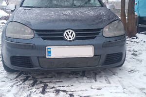 Зимняя накладка на решетку (HB) Матовая для Volkswagen Golf 5