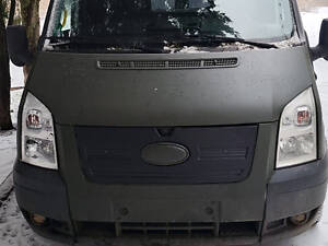 Зимняя накладка на решетку (2006-2014) Глянцевая для Ford Transit