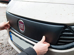 Зимняя накладка на решетку Матовая для Fiat Tipo 2016- гг