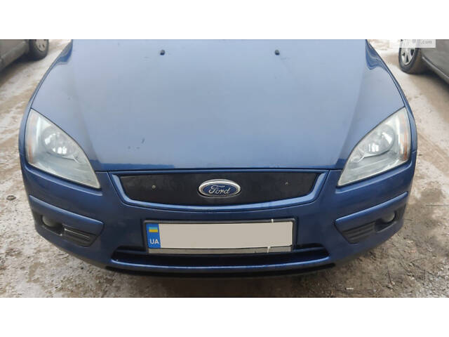 Зимняя накладка на решетку Матовая для Ford Focus II 2005-2008 гг