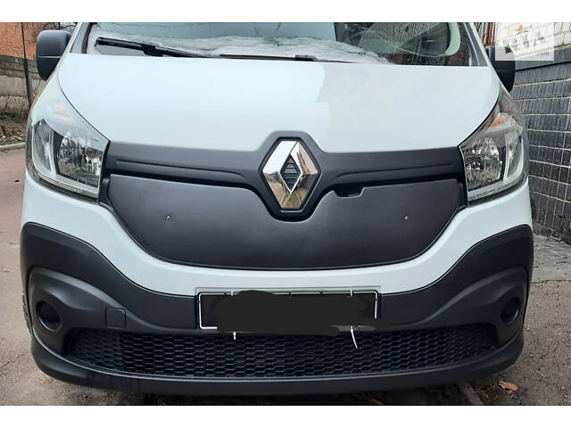 Зимняя накладка на решетку Матовая для Renault Trafic 2015-2024 гг