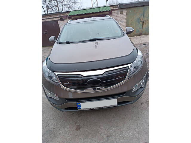 Зимняя решетка (верхняя) Глянцевая для Kia Sportage 2010-2015 гг