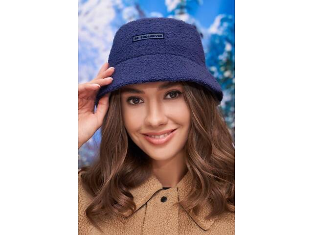 Зимняя теплая панама (4985) Braxton джинсовый 56-59 - Фото 1