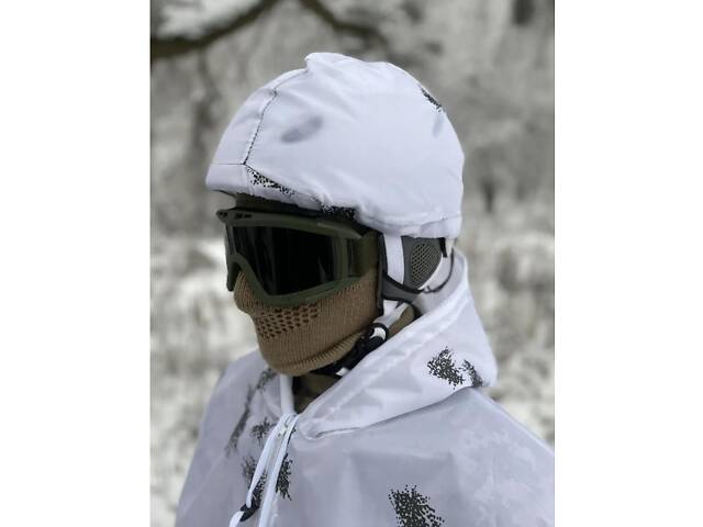 Зимний женский костюм водоотталкивающая софтшел Soft-Shell военная форма Мультикам ВСУ + Маскировочный костюм зимний. - Фото 16