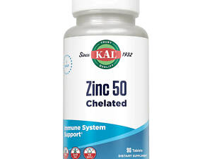 Zinc 50 - 90 tabs