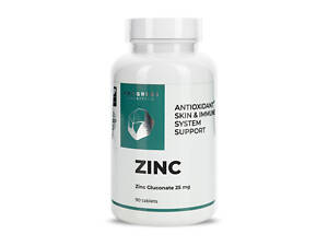 Zinc Gluconate 25 mg (90 tab)