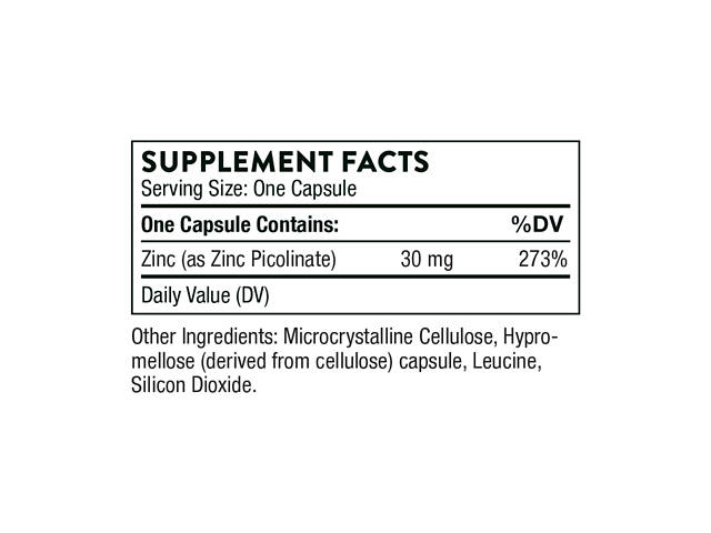 Цинку піколінат 30 мг - 180 капсул - Фото 2